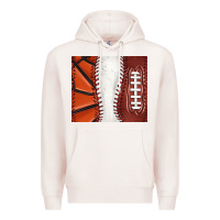 Pale Pink baseball and basketball and football tumbler tbs Premium Hoodie - TumblerDesignByShophia