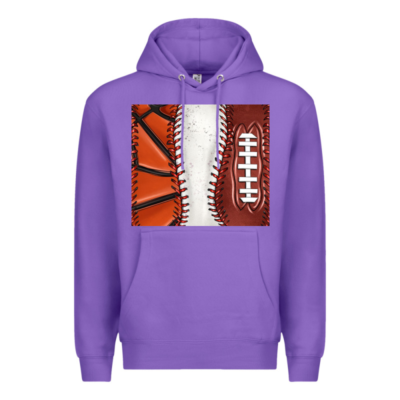 Baseball And Basketball And Football Tumbler Tbs Premium Hoodie by TumblerDesignByShophia | Teevron