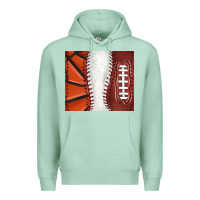 Seafoam baseball and basketball and football tumbler tbs Premium Hoodie - TumblerDesignByShophia