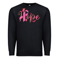 Black hope breast cancer Premium Sweatshirt - NancyCooperArtShop