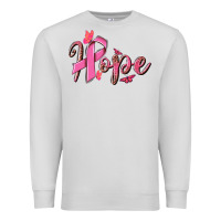 Dove Grey hope breast cancer Premium Sweatshirt - NancyCooperArtShop