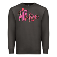 Smoke hope breast cancer Premium Sweatshirt - NancyCooperArtShop