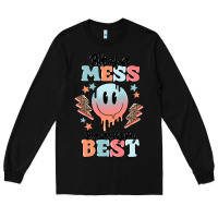 Black bit of a mess but doing my best Long Sleeve Tee - MaliasSmallBusiness