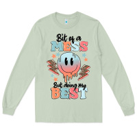 Matcha bit of a mess but doing my best Long Sleeve Tee - MaliasSmallBusiness