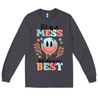 Smoke bit of a mess but doing my best Long Sleeve Tee - MaliasSmallBusiness