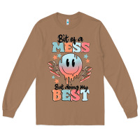 Toasted Coconut bit of a mess but doing my best Long Sleeve Tee - MaliasSmallBusiness