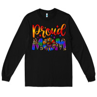 Black proud mom Long Sleeve Tee - JahusDesignShop