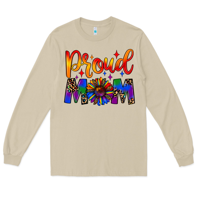 Proud Mom Long Sleeve Tee by JahusDesignShop | Teevron