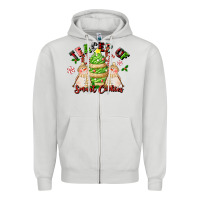 Dove Grey teacher of smart cookies Zipper Hoodie - LillyAllenDesigns