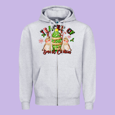 Teacher Of Smart Cookies Zipper Hoodie Designed By Lillyallendesigns