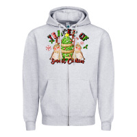 Heather Grey teacher of smart cookies Zipper Hoodie - LillyAllenDesigns