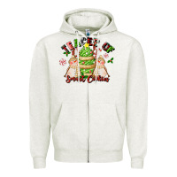 Oatmeal Heather teacher of smart cookies Zipper Hoodie - LillyAllenDesigns