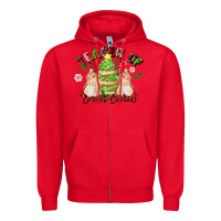 Red teacher of smart cookies Zipper Hoodie - LillyAllenDesigns