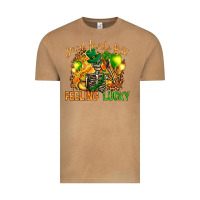 Dead Inside But Feeling Lucky Vintage Tee | Teevron