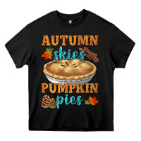 Black autumn skies pumpkin pies Heavy Core Tee - HRA Design Shop