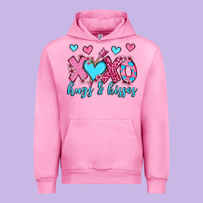 Xoxo Hugs And Kisses Olivia Urban Hoodie Designed By Oliviacreatesart