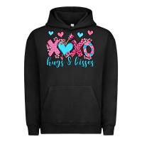 Pigment Black xoxo hugs and kisses olivia Urban Hoodie - OliviaCreatesArt