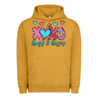 Pigment Peanut Butter xoxo hugs and kisses olivia Urban Hoodie - OliviaCreatesArt
