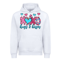 White xoxo hugs and kisses olivia Urban Hoodie - OliviaCreatesArt