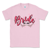 Bubblegum Pink bride Classic Tee - MaliasSmallBusiness