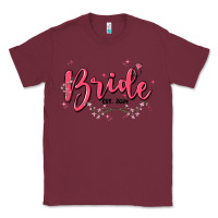 Burgundy bride Classic Tee - MaliasSmallBusiness