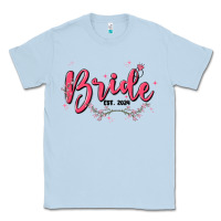 Dusty Blue bride Classic Tee - MaliasSmallBusiness
