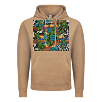 Cactus Gemstone Vintage Hoodie | Teevron