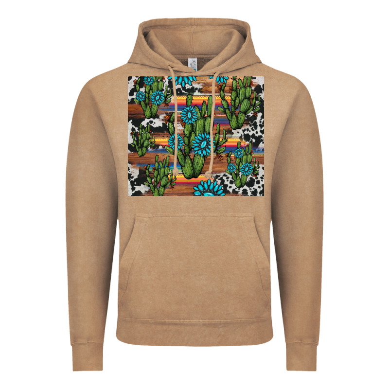 Cactus Gemstone Vintage Hoodie by AdoDesignShop | Teevron