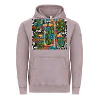 Vintage Zinc cactus gemstone Vintage Hoodie - AdoDesignShop