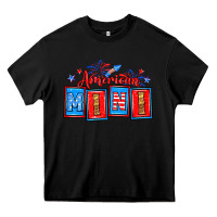 Black American mini Heavy Core Tee - Neo Western