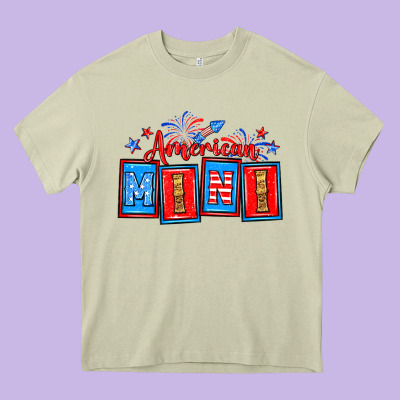 American Mini Heavy Core Tee Designed By Neo Western