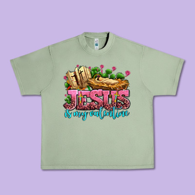 Jesus Is My Valentine Urban Heavy Tee Designed By Adodesignshop