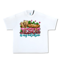 White jesus is my valentine Urban Heavy Tee - AdoDesignShop