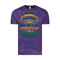 Cloud Purple i'm not retired i'm a professional grampa Vintage Tee - Jasminsmagicworld