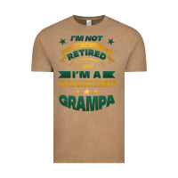 Vintage Coffee i'm not retired i'm a professional grampa Vintage Tee - Jasminsmagicworld