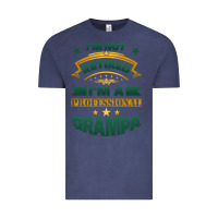 Vintage Denim i'm not retired i'm a professional grampa Vintage Tee - Jasminsmagicworld