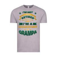 Vintage Zinc i'm not retired i'm a professional grampa Vintage Tee - Jasminsmagicworld