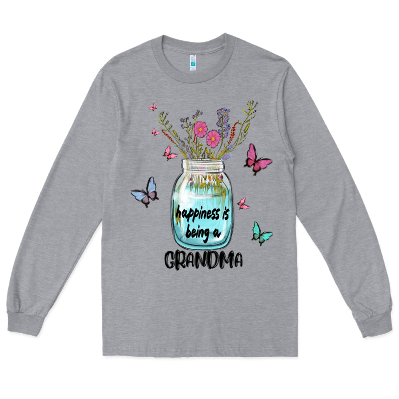 Grandma Preview Costom Name Long Sleeve Tee by MaliasSmallBusiness | Teevron