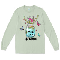 Matcha grandma preview costom name Long Sleeve Tee - MaliasSmallBusiness