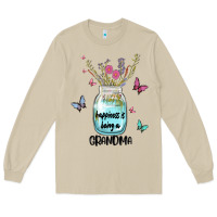 Mushroom grandma preview costom name Long Sleeve Tee - MaliasSmallBusiness