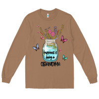 Toasted Coconut grandma preview costom name Long Sleeve Tee - MaliasSmallBusiness