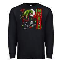Black Christmas Character Premium Sweatshirt - NancyCooperArtShop