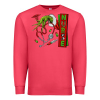 Cardinal Christmas Character Premium Sweatshirt - NancyCooperArtShop