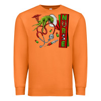 Carrot Christmas Character Premium Sweatshirt - NancyCooperArtShop