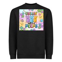 Black chillin' with my peeps Heavyweight Sweatshirt - MaliasSmallBusiness