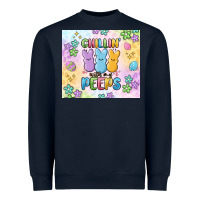 Navy chillin' with my peeps Heavyweight Sweatshirt - MaliasSmallBusiness