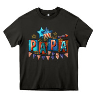 Asphalt American Papa 4th of july Heavy Core Tee - CowGirlArtShop