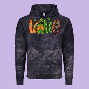 Love Gnome Vintage Hoodie Designed By Artiststas