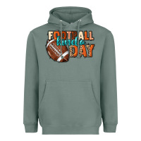 Sage Football kinda day Heavyweight Hoodie - NancyCooperArtShop