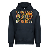 Navy flannels hayrides pumpkins  bonfires Urban Hoodie - FaDigitalArtStudio